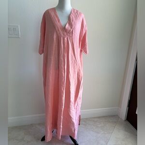 100% LINO Made In Italy Beach Coverup Size L/XL